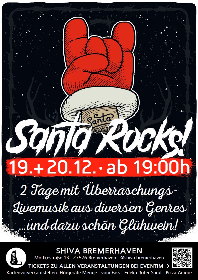 Santa Rocks im SHIVA
